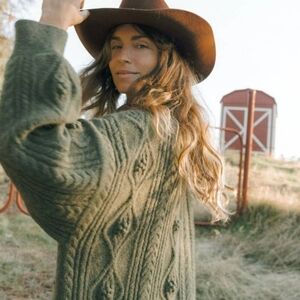 Christy Dawn the Ester Sweater in evergreen, xsmall